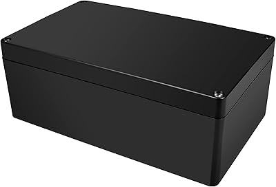 Boîtier de connexion électronique en plastique abs étanche benfox, taille 200 mm x