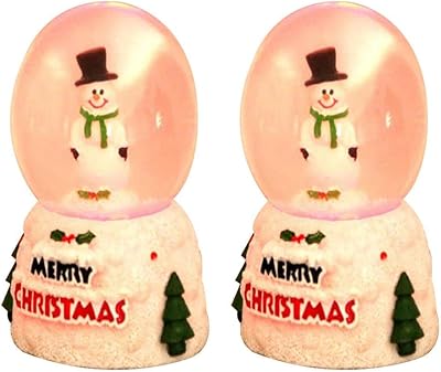2 pièces père noël et bonhomme de neige, boule de neige scintillante, boule de verre, décoration de la maison, cadeau de noël pour enfants, nouvel an (d). En tant que leader du e-commerce en Cote d'Ivoire, DIAYTAR COTE D'IVOIRE renforce constamment son offre pour rester à la pointe de la tendance et du besoin des consommateurs. La boutique en ligne collabore avec des marques locales et internationales pour proposer les produits les plus recherchés.