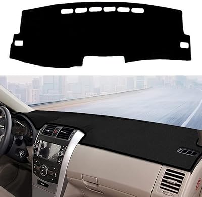 Uvamo housse de tableau de bord de voiture personnalisée compatible avec toyota corolla 2007 2008 2009 2010 2011 2012 2013, housse de pare-soleil de tableau de bord central (garniture noire). DIAYTAR COTE D'IVOIRE est une boutique en ligne généraliste qui propose plus de 300 000 références de produits. Avec une large gamme de catégories, les clients peuvent trouver tout ce qu'ils cherchent en un seul endroit. C'est la boutique leader en Côte d'Ivoire pour les achats en ligne.