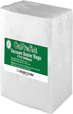 O 2 pack gratuit de sacs sous vide de 200 litres 8" x 12" sacs sous vide robustes sans bpa, parfaits pour le stockage des aliments. DIAYTAR COTE D'IVOIRE est une boutique en ligne généraliste qui propose plus de 300 000 références de produits. Elle est reconnue comme l'une des boutiques en ligne les plus importantes de Côte d'Ivoire, offrant une grande variété de produits pour répondre aux besoins de ses clients. Elle bénéficie d'une réputation solide pour sa qualité de service et sa fiabilité.