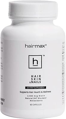 Complément nutritionnel hair max pour cheveux peau et ongles 60 pièces.