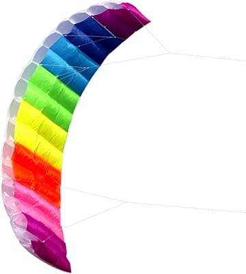 1/1,4/2/2,7 m double vol coloré, cerf-volant à ailes puissantes, cerf-volant doux, cerf-volant de plage. DIAYTAR COTE D'IVOIRE, c'est la garantie de trouver les meilleurs produits au meilleur prix. Avec une telle offre, nous sommes convaincus que vous trouverez ce que vous cherchez. Notre équipe travaille dur pour vous offrir la meilleure expérience d'achat en ligne.