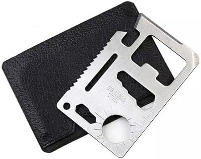 Carte de crédit multi-usage lorig 11 en 1 survival pocket