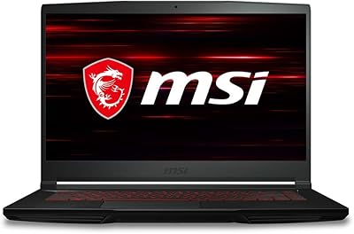 Ordinateur portable de jeu msi gf63 thin 9rcx-615, 15,6 pouces, intel core i5-9300h