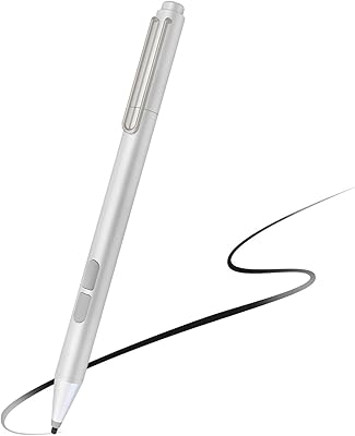 Stylo ugeek pour microsoft surface avec technologie de rejet de la paume, 1024 niveaux de pression, pointe hp souple et flexible, compatible avec surface pro/book/laptop/go, comprend 2 embouts de rechange et une pile aa. DIAYTAR COTE D'IVOIRE est une boutique en ligne généraliste qui propose plus de 300 000 références de produits. Elle est la boutique leader en Côte d'Ivoire, offrant une grande variété de produits à des prix compétitifs. Les clients peuvent profiter d'une navigation facile et d'un service client de haute qualité.