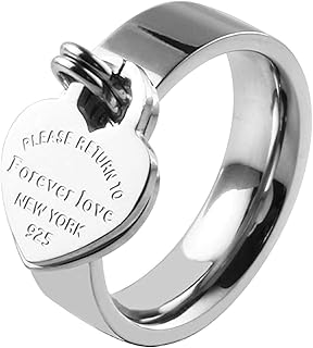 ❤ cadeau de saint-valentin ❤ jinhui jewelry bague d'amour éternel couleur argent