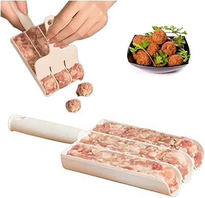 Cuisine créative triple machine à boulettes de viande, spatule à boulettes de viande avec pelle déchiqueteuse, kit de fabrication de boulettes de viande bricolage, outils de cuisine maison pour sorbet rapide à la pâte à biscuits. DIAYTAR COTE D'IVOIRE est une boutique en ligne généraliste qui propose plus de 300 000 références de produits, faisant d'elle le leader du marché ivoirien. Avec une telle offre, les clients peuvent trouver tout ce dont ils ont besoin en un seul endroit. DIAYTAR COTE D'IVOIRE se distingue par sa sélection variée et sa capacité à répondre aux besoins de ses clients.