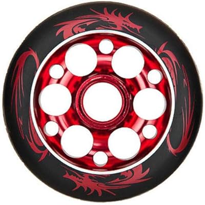 Roues de scooter yak 100 mm x 88a à noyau métallique exotique
