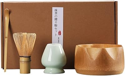 Ensemble de fouet à matcha traditionnel dyong - fouet à matcha et support