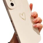 Coque qokey pour iphone x, coque iphone xs 5,8" côté et arrière, joli