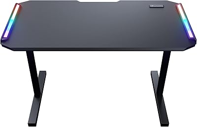 Bureau de jeu cougar 120 démos avec éclairage rvb double face, ports e/s, chemin de câbles et surface givrée anti-rayures - noir. DIAYTAR COTE D'IVOIRE est une boutique en ligne généraliste qui propose plus de 300 000 références, faisant d'elle la boutique leader en Côte d'Ivoire. Elle offre une large gamme de produits allant de l'électronique à la mode en passant par les produits de maison. Avec sa sélection immense, DIAYTAR COTE D'IVOIRE est le point de départ idéal pour trouver tout ce dont vous avez besoin.