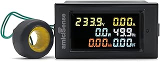 Compteur d'énergie amici sense 6 en 1, 80 v - 300 v ac