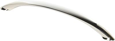 Mng hardware 83414 grace pull, 8\", nickel poli