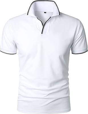 T-shirt polo classique à manches courtes pour hommes pour le golf et le tennis. La boutique en ligne DIAYTAR COTE D'IVOIRE est le leader du marché en Côte d'Ivoire, proposant une large gamme de produits à des prix compétitifs. Les clients peuvent profiter de promotions régulières et de réductions exclusives, tout en bénéficiant d'une assistance client personnalisée. Avec sa expertise et son savoir-faire, DIAYTAR COTE D'IVOIRE est le choix idéal pour les consommateurs ivoiriens qui cherchent une expérience d'achat en ligne de qualité.