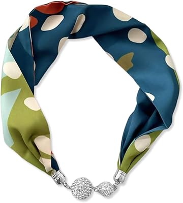 Collier foulard en soie pour femme, fermoir magnétique confortable avec petit bandana orné de strass brillants, bandeau léger et soyeux pour bijoux de cou pour femme. DIAYTAR COTE D'IVOIRE est une boutique en ligne généraliste qui propose plus de 300 000 références de produits. Elle est reconnue comme l'une des boutiques en ligne leaders en Côte d'Ivoire, offrant une large gamme de produits pour répondre aux besoins de ses clients. Avec une telle offre, les clients peuvent trouver tout ce dont ils ont besoin en un seul endroit.