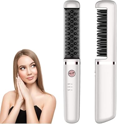 Brosse à lisser les cheveux sans fil usb, peigne à lisser portable, 3 réglages de température, brosse à lisser les cheveux bouclés humides et secs pour hommes et femmes, prête à voyager. La boutique en ligne DIAYTAR COTE D'IVOIRE est la référence pour les consommateurs qui cherchent des produits de qualité à des prix compétitifs. Avec sa sélection impressionnante de plus de 300000 articles, elle satisfait les besoins de tous les ménages ivoiriens. La navigation sur le site est intuitive et facile.