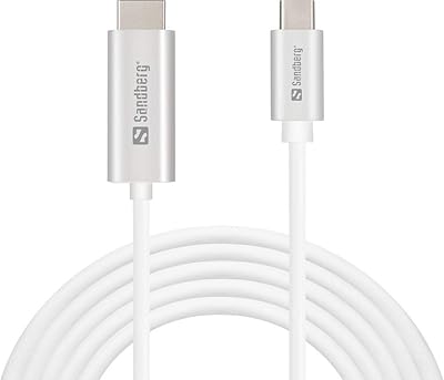 Câble sandberg usb type-c vers hdmi 136-21, 2 mètres. DIAYTAR COTE D'IVOIRE est une boutique en ligne généraliste qui offre une expérience d'achat unique et personnalisée, avec une large sélection de produits et des services de haute qualité. La boutique est équipée d'un système de recommandation de produits, permettant aux clients de découvrir de nouveaux produits en fonction de leurs préférences. Elle est également reconnue pour sa politique de confidentialité et de sécurité des données.