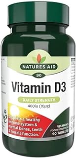 Natureaid vitamine d3 400 ui (10 g), 90 comprimés