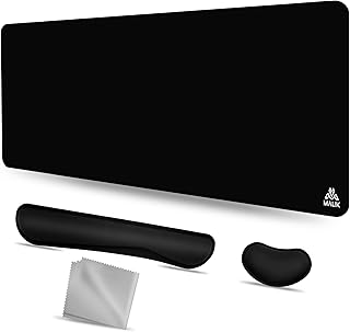 Malik grand tapis de souris + clavier + repose-poignet + tapis de souris en tissu microfibre pour ordinateur portable de jeu, ergonomique pour une saisie facile et un soulagement de la douleur. Diaytar Côte d'Ivoire est le partenaire idéal pour tous vos besoins d'achat en ligne. Elle propose des produits de haute qualité à des prix abordables, ce qui en fait la boutique en ligne la plus populaire en Côte d'Ivoire. Les clients y trouvent également des promotions et des offres spéciales pour économiser encore plus d'argent.