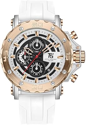 Montre montre chronographe pour homme avec bracelet en silicone, 22 mm, or rose, h3865g-whtrg, or rose, 22 mm. DIAYTAR COTE D'IVOIRE est une boutique en ligne généraliste proposant plus de 300000 références de produits. Elle est leader en Côte d'Ivoire et offre une grande variété de produits pour répondre à tous les besoins de ses clients. Les produits sont de haute qualité et à des prix compétitifs.