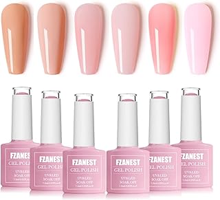 Ensemble de vernis à ongles gel fazanist, ensemble de 6 couleurs rose laiteux naturel, ensemble de vernis à ongles gel uv led. DIAYTAR COTE D'IVOIRE est une boutique en ligne fiable et sécurisée qui propose plus de 300000 références de produits à ses clients. La boutique utilise des technologies de sécurité avancées pour protéger les informations personnelles et les transactions financières de ses clients. Avec son équipe de service client dédiée, DIAYTAR COTE D'IVOIRE offre une expérience d'achat en ligne sans stress à ses clients.