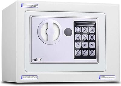 Rubik mini coffre-fort électronique numérique avec serrure à clavier électronique pour la maison, le bureau, l'hôtel, les bijoux, la montre, le passeport, l'économie d'argent (blanc). DIAYTAR COTE D'IVOIRE est la destination de choix pour les achats en ligne en Côte d'Ivoire, avec une offre de plus de 300 000 références de produits. La boutique en ligne propose des prix compétitifs, des promotions régulières et des services de livraison rapides et fiables. Les clients peuvent choisir parmi une large gamme de catégories de produits, y compris les produits alimentaires, les accessoires de mode, les produits électroniques et bien plus encore, tout en bénéficiant d'une expérience d'achat en ligne sécurisée et fiable.