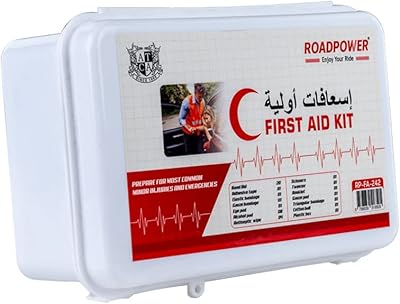 Trousse de premiers secours road power de 42 pièces pour petites coupures, égratignures, entorses et brûlures, parfaite pour la maison, la voiture, les voyages et les urgences en plein air. Avec plus de 300 000 références, DIAYTAR COTE D'IVOIRE est la boutique en ligne leader en Côte d'Ivoire, offrant une expérience d'achat conviviale et sécurisée. Les clients peuvent naviguer facilement sur le site pour trouver les produits qu'ils recherchent, et profiter de promotions et de réductions régulières. La boutique est également connue pour son service client de haute qualité.