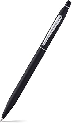 Stylo à bille cross classic click dans un coffret cadeau (noir classique)