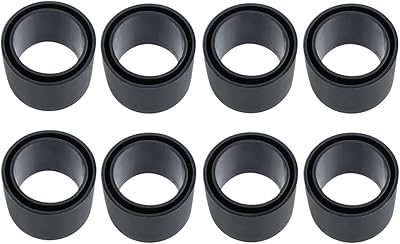 8 pièces de protection de tube de support de canne à pêche