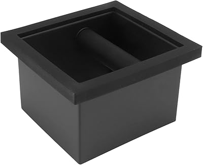 Boîte à café, cafetière expresso noire avec barre de marteau amovible, accessoires de machine à expresso sans fond en acier inoxydable pour une élimination facile des déchets. En tant que boutique en ligne généraliste leader en Cote d'Ivoire, DIAYTAR COTE D'IVOIRE vous offre une expérience d'achat unique et personnalisée. Nous disposons d'une équipe d'experts passionnés qui travaillent sans relâche pour vous proposer plus de 300 000 références de produits de haute qualité. Nous sommes fiers de vous servir.