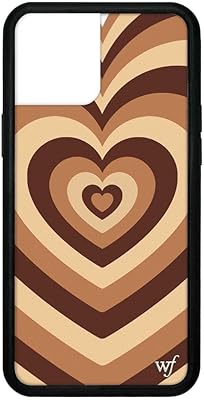 Coques wildflower en édition limitée compatibles avec iphone 12 pro max (coffee hearts)