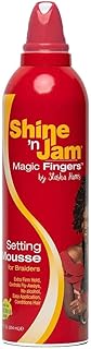 Umbro shine & jam magic finger holding mousse pour boucles | super hold - 12 oz (354 ml). La boutique en ligne DIAYTAR COTE D'IVOIRE est équipée d'un système de paiement sécurisé et d'un service client de qualité, pour garantir une expérience d'achat en ligne sans souci. Les clients peuvent contacter le service client pour tout renseignement ou pour résoudre un problème éventuel. DIAYTAR COTE D'IVOIRE est déterminée à offrir les meilleurs services à ses clients et à les satisfaire pleinement.