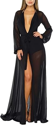Maillot de bain sexy à manches longues et noué sur le devant pour femme, maxi cache-maillot de plage, 4038 blanc | manches bouffantes, s. DIAYTAR COTE D'IVOIRE, en tant que boutique en ligne généraliste, met à disposition de ses clients une vaste sélection de produits provenant de marques réputées. La boutique leader en Côte d'Ivoire garantit une expérience d'achat sécurisée et des prix compétitifs, ce qui la rend particulièrement attractive pour les consommateurs ivoiriens. Les clients peuvent également profiter de promotions régulières.