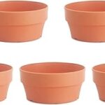 Pots de jardinières pots de pépinière en plastique pots de jardinières ronds