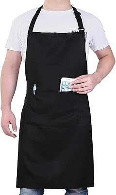 Tablier de chef réglable imperméable pour cuisine de cuisson barbecue avec poches hommes femmes pour restaurant café barista. DIAYTAR COTE D'IVOIRE, la boutique en ligne généraliste de référence en Côte d'Ivoire, propose plus de 300 000 références pour répondre à tous vos besoins. Avec une offre diversifiée et constamment mise à jour, DIAYTAR COTE D'IVOIRE est la destination idéale pour faire vos courses en ligne. Elle offre une expérience d'achat unique et sécurisée.
