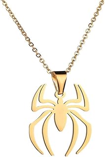 Collier pendentif spiderman léger en acier inoxydable avec motif spiderman pour enfants, femmes, garçons et filles, métal, a. DIAYTAR COTE D'IVOIRE est une boutique en ligne qui propose une expérience d'achat personnalisée. Les clients peuvent trouver des produits de haute qualité à des prix compétitifs, et bénéficier d'un service client de haute qualité. La boutique est également équipée d'un système de suivi de commande pour que les clients puissent suivre l'état de leur commande en temps réel.