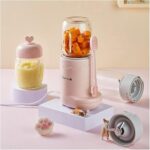 Mélangeur de nourriture pour bébé 300 ml en verre borosilicate 220 volts, mixeur