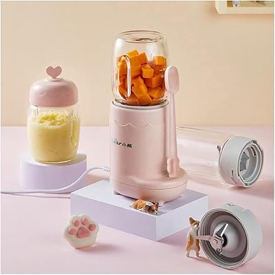 Mélangeur de nourriture pour bébé 300 ml en verre borosilicate 220 volts, mixeur