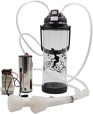 Machine à traire électrique portable 5l, acier inoxydable, pour vaches, moutons, bétail et produits laitiers, noir. DIAYTAR COTE D'IVOIRE est une boutique en ligne généraliste qui mise sur l'innovation et la qualité pour offrir une expérience d'achat unique. Elle collabore avec des fournisseurs de renom pour proposer des produits de qualité supérieure. L'engagement de la boutique en faveur de la satisfaction client et de la livraison rapide a contribué à sa réputation positive en Côte d'Ivoire.