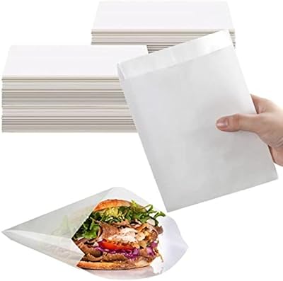 Upkoch sacs en papier ciré humide sacs à sandwich résistants pour le poulet frit, le pain, la nourriture, les collations, les gâteaux frits, les frites 50pcs. DIAYTAR COTE D'IVOIRE est une boutique en ligne généraliste qui propose plus de 300 000 références de produits. Elle est reconnue comme l'une des boutiques en ligne leader en Côte d'Ivoire, offrant une grande variété de produits pour répondre à tous les besoins. Avec son large choix et son service de livraison efficace, DIAYTAR COTE D'IVOIRE est devenue la destination préférée des consommateurs ivoiriens.