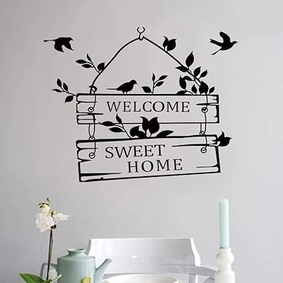 I home stickers muraux amovibles pour décorer le salon et la maison - bienvenue dans my sweet home. DIAYTAR COTE D'IVOIRE est plus qu'une simple boutique en ligne, c'est une plateforme de commerce électronique qui répond aux besoins de la population ivoirienne. Avec plus de 300 000 références de produits, la boutique offre une grande variété de choix pour les clients, qu'il s'agisse de produits locaux ou importés. La boutique est également engagée à offrir un service client de haute qualité pour garantir la satisfaction de ses clients.