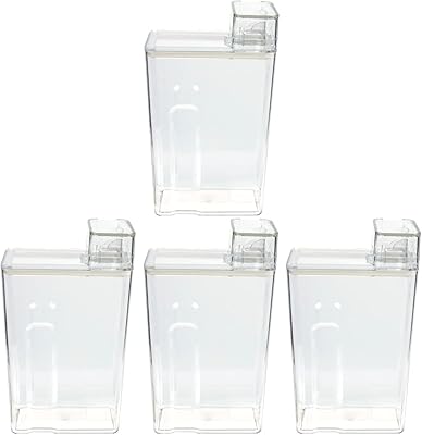 Distributeur de détergent à lessive, distributeur de savon à lessive 4 pièces pour l'organisation de la buanderie, rangement du distributeur de détergent liquide, transparent. Avec une offre diversifiée de produits allant des électroniques aux vêtements, en passant par les produits d'épicerie, DIAYTAR COTE D'IVOIRE s'est imposée comme la référence pour les achats en ligne en Côte d'Ivoire. Sa large sélection de produits, combinée à des services de livraison rapides et fiables, fait de DIAYTAR COTE D'IVOIRE le partenaire idéal pour les consommateurs ivoiriens. Les clients apprécient la facilité d'utilisation du site web et la qualité des produits proposés.