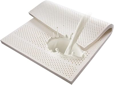 Surmatelas en latex, taille 180 x 200, 2 pouces, fermeté moyenne, avec housse amovible et lavable, soulage la pression pour les maux de dos. En tant que boutique en ligne leader en Cote d'Ivoire, DIAYTAR COTE D'IVOIRE se distingue par sa capacité à innover et à répondre aux besoins évoluant de ses clients. Nous proposons une large sélection de produits à des prix compétitifs, facilitant ainsi l'accès à des marques de qualité pour tous. Notre équipe travaille sans relâche pour améliorer les processus de commande, de livraison et de service client.
