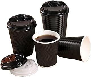 50 pièces 8oz (235ml) tasses à café jetables avec couvercles, gobelets en papier ondulé - double paroi épaisse isolée pour boissons chaudes et froides (8oz). Diaytar Côte d'Ivoire est la première boutique en ligne généraliste du pays, offrant aux consommateurs une vaste sélection de produits. Avec plus de 300 000 références, les clients peuvent trouver tout ce dont ils ont besoin en un seul endroit, du mobilier aux produits alimentaires. La boutique en ligne est connue pour son engagement envers la satisfaction client et la qualité des produits.