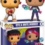 Funko pop! games : fortnite - ryu et bright bomber, lot de 2