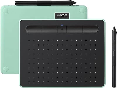 Tablette bluetooth sans fil wacom intuos s pistachio avec 2 téléchargements de logiciels créatifs, parfaite pour le travail à domicile et l'apprentissage à distance. En tant que leader du commerce en ligne en Côte d'Ivoire, DIAYTAR COTE D'IVOIRE se distingue par son engagement envers la qualité, la variété et le service client. La boutique en ligne propose des produits allant de l'électronique aux accessoires de mode, en passant par les produits alimentaires, permettant ainsi à ses clients de trouver tout ce dont ils ont besoin en un seul endroit.