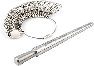 Ensemble d'outils de dimensionnement des doigts en métal wolmec 1 à 13 de 27 motifs circulaires (argent). DIAYTAR COTE D'IVOIRE se positionne comme leader du marché de la vente en ligne en Côte d'Ivoire, avec une gamme de produits incroyablement large. Les clients peuvent naviguer facilement sur le site pour trouver des produits de qualité à des prix compétitifs. De plus, la boutique offre un service client de haute qualité pour aider les clients à résoudre tout problème.