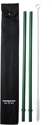 Ensemble de pailles réutilisables starbucks - 2 pailles de taille venti avec brosse de nettoyage et sac. DIAYTAR COTE D'IVOIRE, la référence du commerce en ligne en Côte d'Ivoire, offre un large éventail de produits qui répondent aux besoins de tous. Avec plus de 300 000 références, cette boutique en ligne généraliste est la destination idéale pour vos achats quotidiens et vos recherches de produits spécifiques.