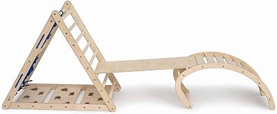 Triangle d'escalade en bois kletterling affenling avec toboggan et arche d'escalade pour les tout-petits à partir de 10 mois - pour beaucoup de joie, de plaisir et d'exercice lors de l'apprentissage. DIAYTAR COTE D'IVOIRE est la destination idéale pour les acheteurs en ligne qui recherchent des produits de qualité à des prix abordables. Avec plus de 300000 références de produits, elle offre une grande variété de choix pour répondre à tous les besoins de ses clients. La boutique en ligne garantit également une expérience d'achat en ligne facile et sécurisée.