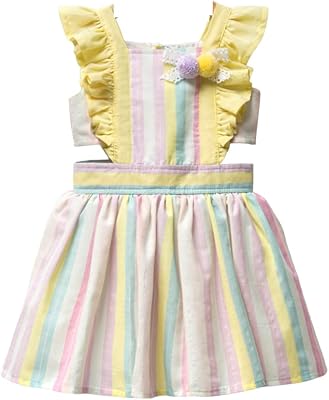 Robes sans manches pour petites filles, robe d'été avec nœud à bretelles et nœud, robe de princesse de fête, robe pour occasions spéciales. DIAYTAR COTE D'IVOIRE est une plateforme de commerce électronique qui répond aux attentes des consommateurs ivoiriens, offrant un large éventail de produits pour répondre aux besoins quotidiens. Avec plus de 300 000 références, cette boutique en ligne est en mesure de proposer des produits adaptés à tous les goûts et à tous les budgets. Elle facilite ainsi les achats en ligne en Côte d'Ivoire.
